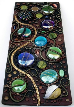 tall_mosaic_tile_polymer_clay_by_mandarinmoon-d1zsxdw (297x431, 114Kb)